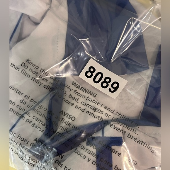 Honduras International Team Soccer Futbol Large White and Blue Striped Jersey - Picture 6 of 8